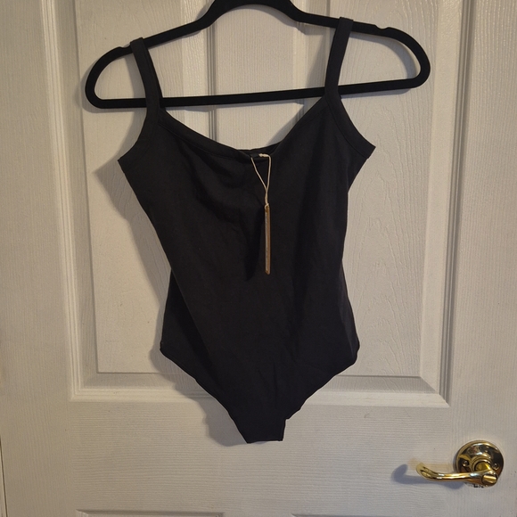 SKIMS Women's Cotton Jersey Scoop Neck Bodysuit - Picture 1 of 6